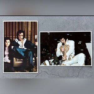 Vintage Elvis Postcards 1970’s No writing No postmark